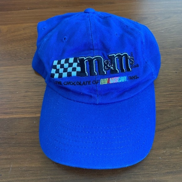 M&M The Chocolate of NASCAR Fans Hat - Picture 3 of 4
